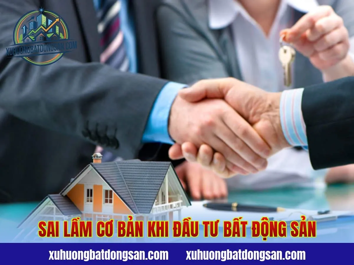 Sai lầm cơ bản khi đầu tư bất động sản