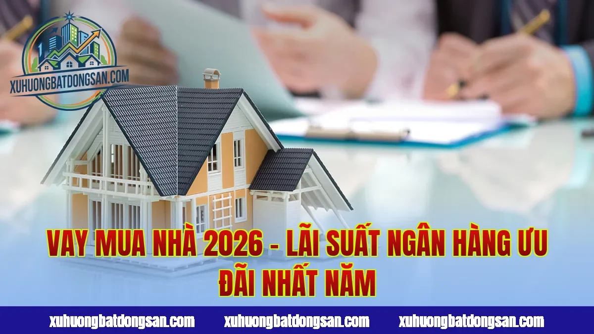 Vay mua nhà 2026 – Lãi suất ngân hàng ưu đãi nhất năm